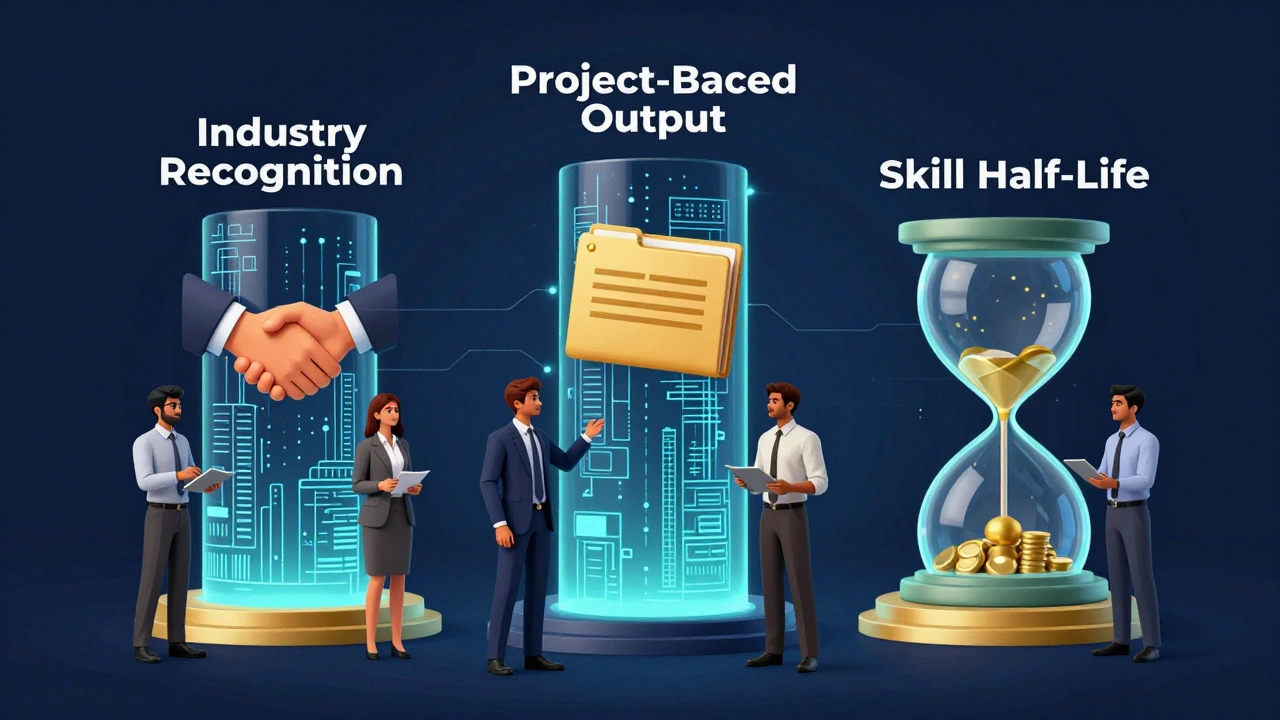 Illustration of three key rules for choosing certifications