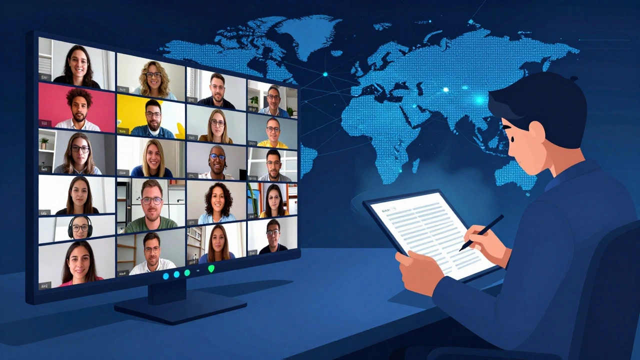 Visual comparison of live video classes versus self-paced online learning